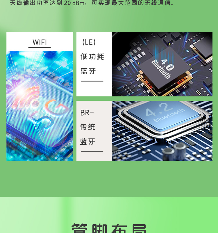 上海樂鑫科技官網ESP32-WROVER-IE-N16R8 i80接口屏方案無線藍牙wifi模塊廠商